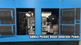 Soluzione di alimentazione per generatore diesel Perkins da 500 Kva