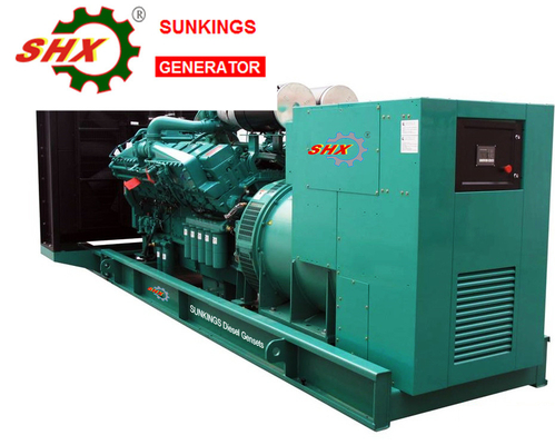 comprare 60hz 6.3kv 1000KW Cummins Generatori di tipo aperto online manufacture