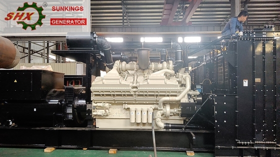 comprare 2MW generatori ad alta tensione diesel 4.16kv Cummins Genset online manufacture