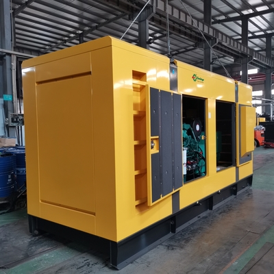 comprare generatore diesel 500kva di 1800rpm Cummins un generatore diesel silenzioso 400kw di 3 fasi online manufacture