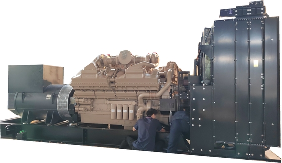 comprare tipo silenzioso motore di 2500kva Cummins del contenitore diesel del gruppo elettrogeno del Regno Unito online manufacture