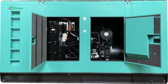 comprare 400kVA Super silenzioso tipo generatore di energia dinamo generatore diesel con ventola di raffreddamento Avvio automatico 24V DC Cina centrale elettrica online manufacture
