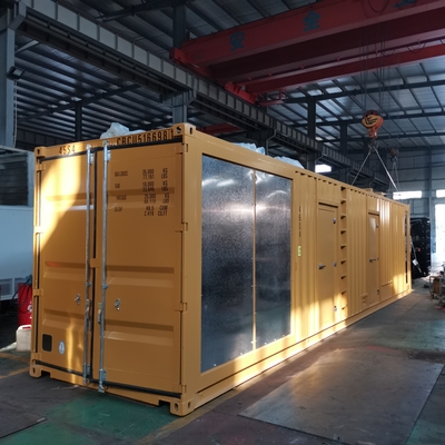 comprare generatore diesel del contenitore 2250kva con il generatore insonorizzato di Cummins Engine 1800kw online manufacture