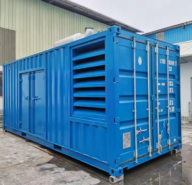 comprare Generatore diesel super silenzioso da 1350 KVA con motore SHX generatore diesel generatore contenitore generatore di impianti elettrici generatore alternatore per industria online manufacture