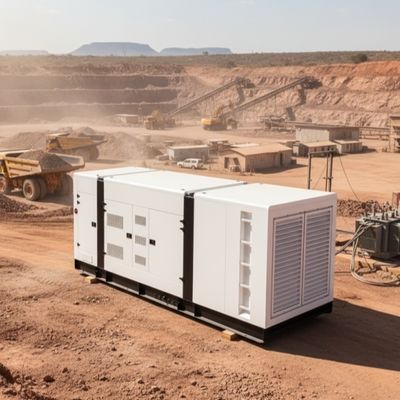 comprare Heavy duty Cummins Diesel Generator 1000kva used in mining site in Africa online manufacture