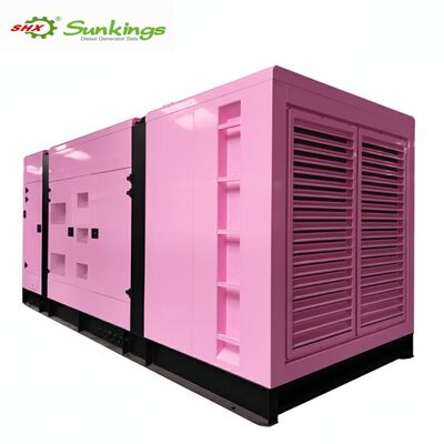comprare Generatore diesel rosa a tre fasi a 800 KVA/640 KW con alternatore ATS Stamford 50/60 Hz online manufacture