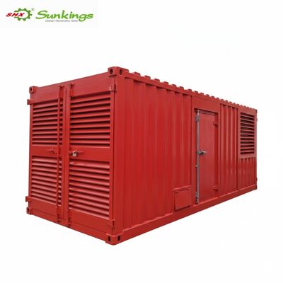 comprare 1000 kW 1200 kW 2000 kW Diesel Emergency ATS Generator Set Canopy aperto Tipo contenitore silenzioso online manufacture
