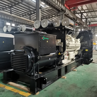 comprare generatore diesel di 60Hz 2000kw gruppo elettrogeno ad alta tensione da 2500 KVA online manufacture