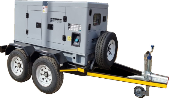 comprare Il rimorchio di iso del CE ha montato un generatore 200kw Genset raffreddato ad acqua di 3 fasi online manufacture