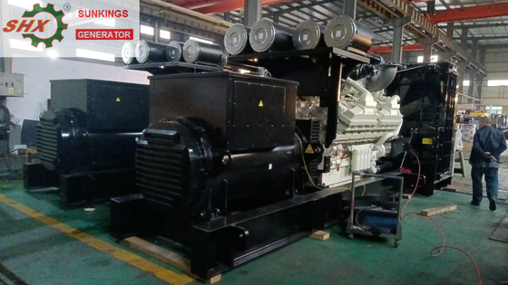 Cummins 2500kva 6.3kv Generatori ad alta tensione per porti marittimi in attesa