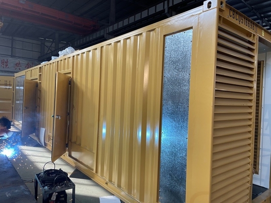 Tipo diesel del contenitore del gruppo elettrogeno di IP23 1800kw Cummins con l'alternatore di Mecc Alte