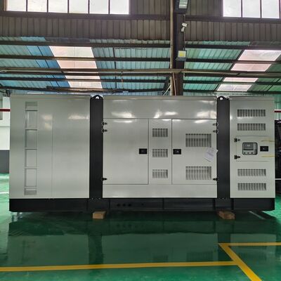 Gruppo Elettrogeno Silenziato a Gas Naturale Cummins Personalizzato da 500kw 625kva per Centrale Elettrica con Generatore Raffreddato ad Acqua a Prezzo di Fabbrica
