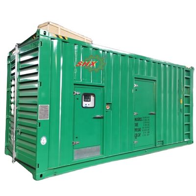 1000kw 1200kw 1500kw Container Tipo Generatore diesel Set Centrale elettrica industriale Generatore diesel Set con perkins Motore