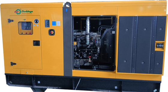 coppia di torsione diesel Genset elettrico silenzioso del gruppo elettrogeno di 72dB 300kw Cummins alta